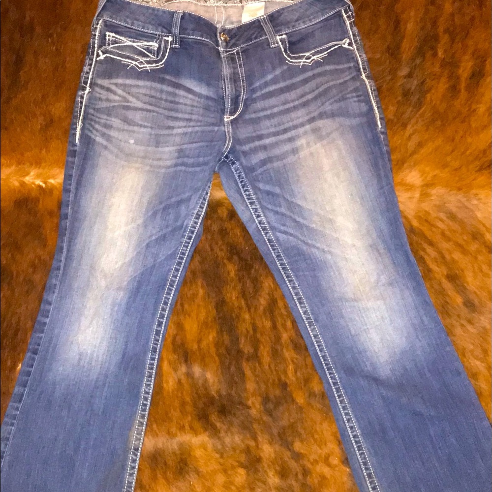 Ariat R.E.A.L Denim Jeans Plus Size: 34